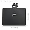 PenRux Mic Stand Tray, Clamp-On Rack Tray Holder, Black, ABS Material, Compact Style #4