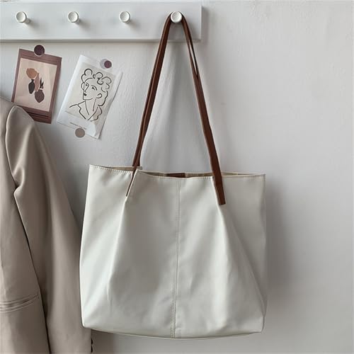Sac à bandoulière anti-désordre noir en nylon avec compartiments amples - 5