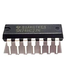 SN74HC27N SN74HC27 74HC27 7427 Triple 3-Input Positive-NOR Gates Breadboard-Friendly IC DIP-14 Pack of 10