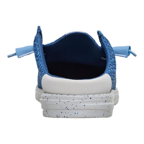 Image of HEYDUDE Men's Wally Slip Multi Mesh Ensign | Lightweight Breathable Slip On Shoes | Casual Comfortable Everyday Footwear