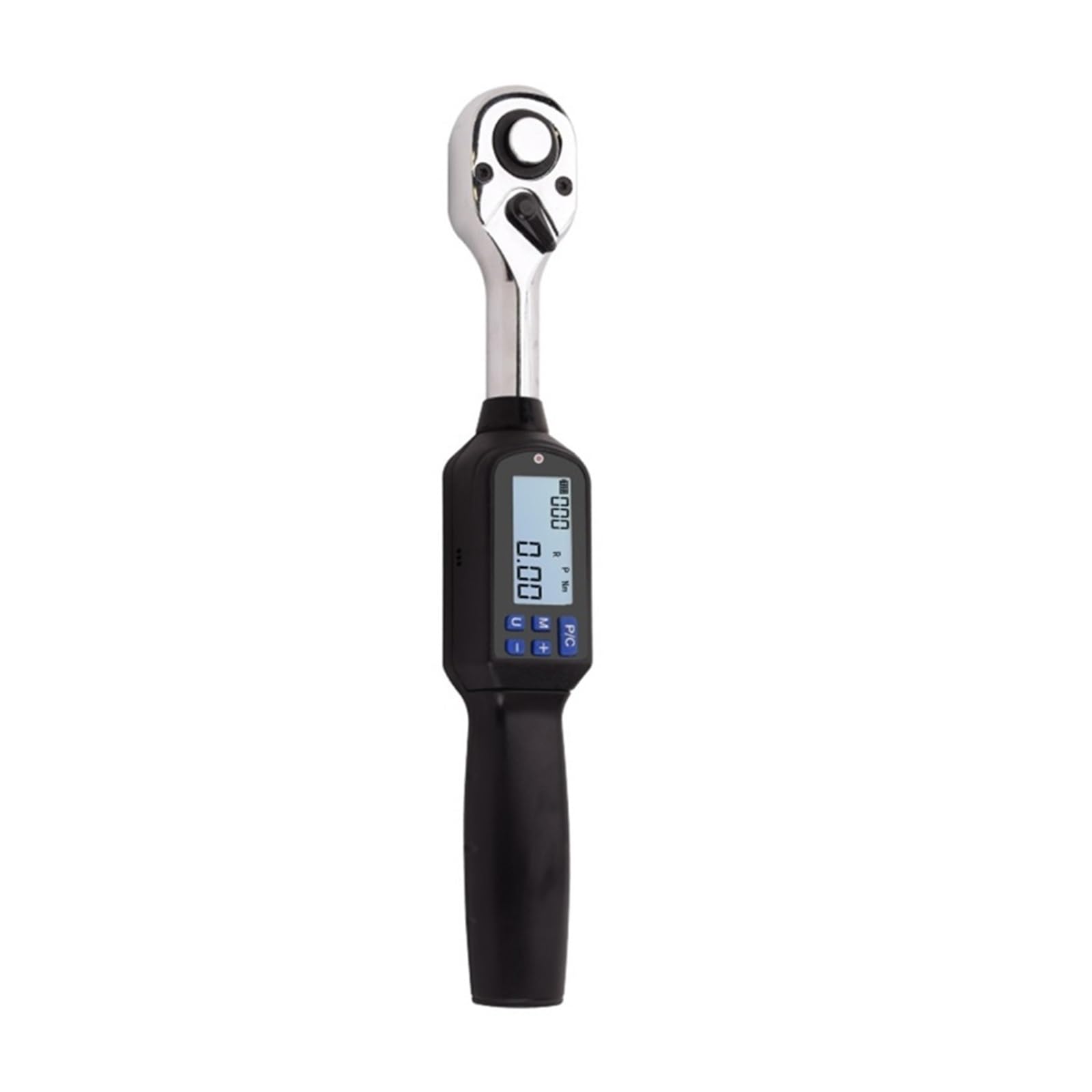 Llave dinamométrica digital, Llave dinamométrica de 7 tipos, llave inglesa Digital, Mini con 4 unidades NM Kgf.cm Lbf.tf .in, alta precisión(ES3-100AN)