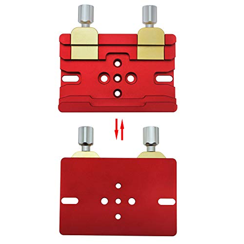 Astromania 150Mm Deluxe Vixen/Losmandy Clamp - Solid Aluminium Prism Rail With 2 Aluminium Locking Screws And W/Brass Screws #TOP4