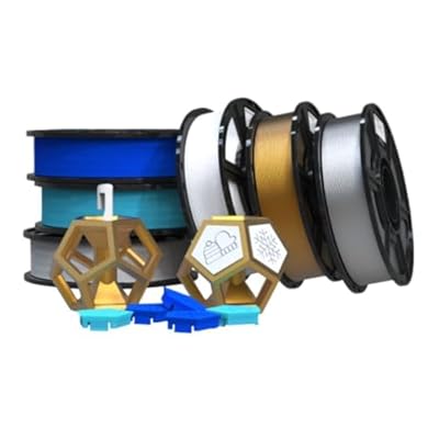 MakerBot Sketch Winter Holiday 3D Printing Filament for Seasonal Decorations and Custom Gifts (6-Pack)