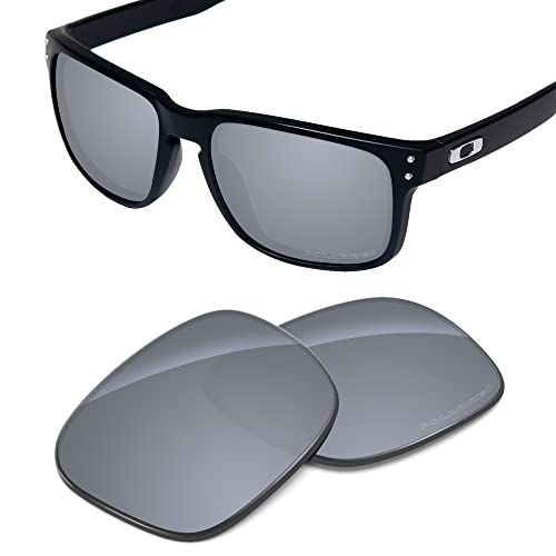 Image of Replacement Lenses Compatible with Oakley Holbrook OO9102, Polarized, UV Protection, Anti-Scratch
