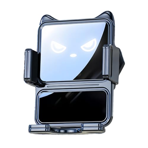 Soporte para teléfono móvil para coche, carga inalámbrica rápida y clip de ventilación, parte trasera larga, montaje estable, característica principal, soporte móvil para coche con uso para pantallas