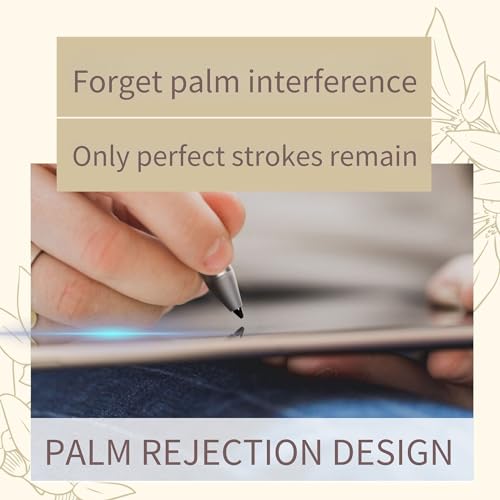 Image of LAZARITE M Pen, Active Stylus for Lenovo Tab P11, Flex 5 /14, Yoga 7i, Hp Envy x360 /Pavilion x360 /Spectre x360, Digital Pen with 4096 Pressure Sensitivity, Palm Rejection, Super Long-Lasting