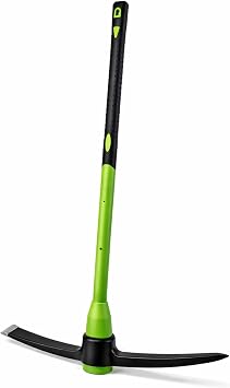 Heavy Duty Pick | Mattock | 5 or 7lb Head | Fibreglass or Hardwood Shaft 7lb Pick Axe Head with Fibreglass 36" 90cm handle shaft Garden Pick Axe