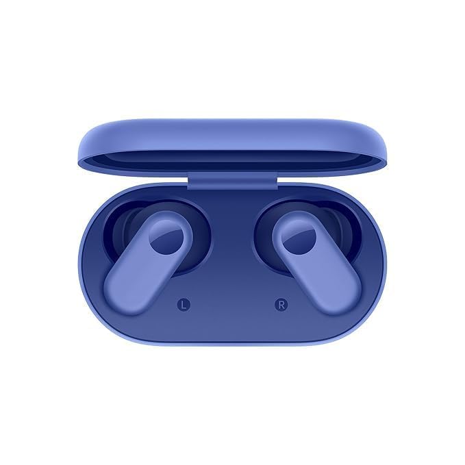 Image of in-Ear True Wireless Earbuds for OnePlus Nord 5 Mobile Earbuds with Mic 2r, 12.4mm Drivers, Playback:Upto 48hr case,4-Mic Design, IP55 Rating, TWS Ear Buds with mic (Blue, 2R, SZ.C)