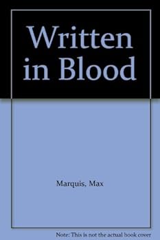 Hardcover Written in Blood Book