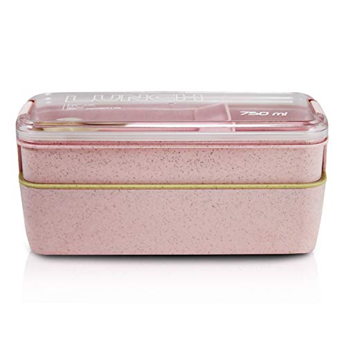(MARMITA ECOLÓGICA) Pote Marmita de 2 Andares 750ml