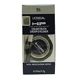 L'Oreal Paris HiP Studio Secrets Professional Color Truth Cream Eyeliner, 0.16 Ounce