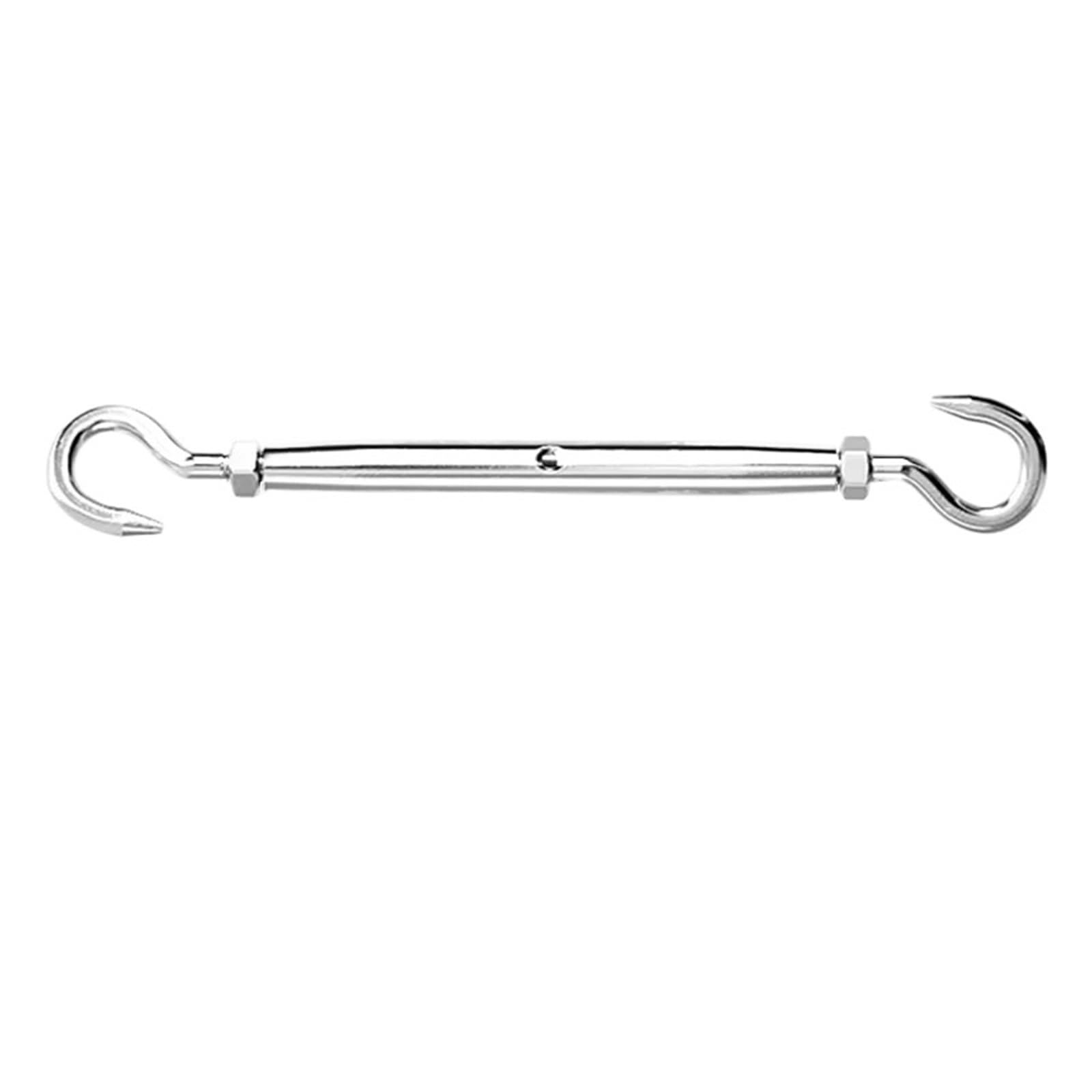 8 Uds M5 ~ M12 304 Acero inoxidable ajuste cadena aparejo tensor cuerda de alambre dispositivo tensión ganchos y cierre ojo Para Plantas Trepadoras(Color 3,M10)