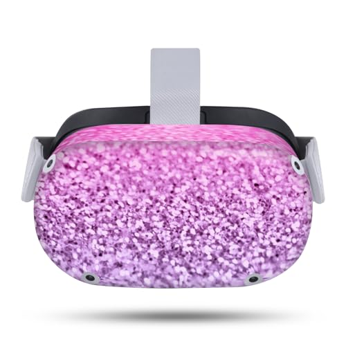 Head Case Designs Officially Licensed Monika Strigel Lavender Pink Art Mix Vinyl Sticker Skin Decal Cover Compatible with Meta Quest 2