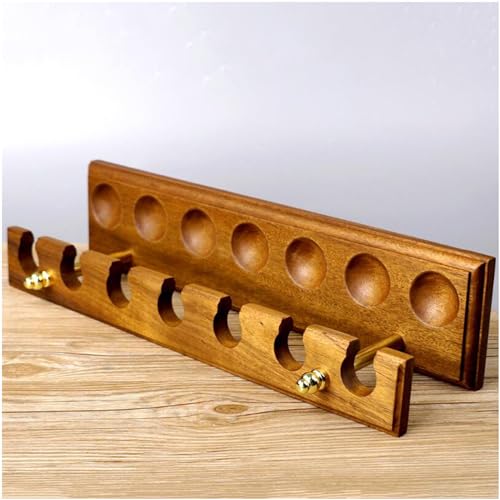 Porte-pipes en bois à embouts universels 7 broches, le cadeau idéal - 4