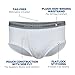 Gildan Men's Underwear Briefs, Multipack, White (6-Pack), X-Large