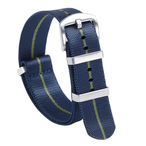 Bracelet de montre de remplacement en nylon anti-irritation pour peau sensible