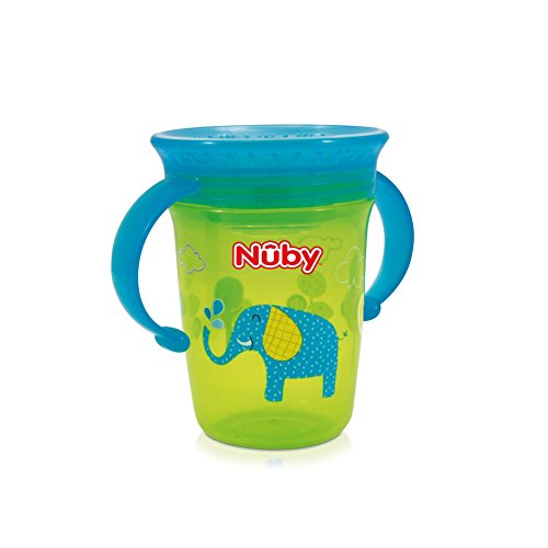 Copo com Alça 360 Graus, Nûby, Verde