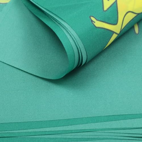 Image of AZ FLAG Boxing Kangaroo 6 meters BUNTING Flag 20 flags 9'' x 6'' - Australian national symbol - Australia STRING flags 15 x 21 cm