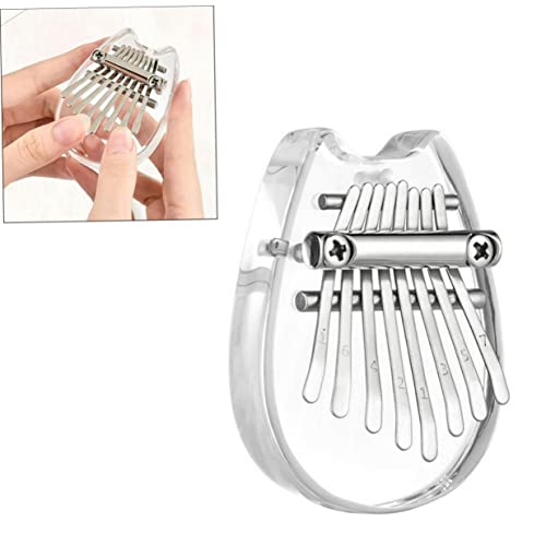 Mini Kalimba Mini Piano Pouce 8 clés Kalimba Doigt Piano Piano Acrylique Cristal Kalimba Piano Chinchilla Forme… - Les Beatles, Paul McCartney, John Lennon, RIngo Starr, George Harrison Mini Kalimba Mini Piano Pouce 8 clés Kalimba Doigt Piano Piano Acrylique Cristal Kalimba Piano Chinchilla Forme… – Image 6