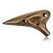12 Hole Wooden Ocarina Alto C Acacia Wood,Tenor C Ocarina,Music Instrument Gift Idea