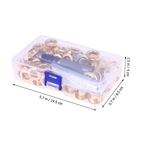 Kit de œillets laiton pour vêtements chaussures ensemble boutons œillets OSALADI - 4
