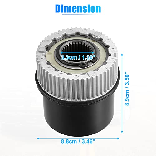 X AUTOHAUX 4x4 Auto Locking Hub 4WD Locking Hub Actuator for Ford F-250 Super Duty 1999-2004 for Ford 2000-2005 1C3Z-3B396-CB 4 Wheel Drive by X AUTOHAUX - Image 5