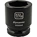 Dynamic Tools D020342 3/4" Drive 6 Point SAE Impact Socket with 1-5/16" Standard Length
