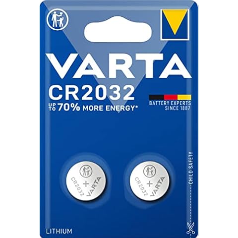VARTA CR2032 Lithium Button Cell Battery 2-Pack Cover