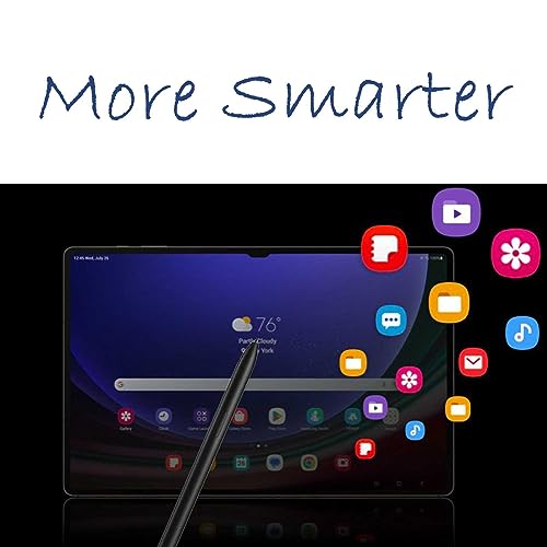 Image of Galaxy Tab S9 Stylus Pen Replacement for Samsung Galaxy Tab S9 /S9 Plus /S9 Ultra S Pen All Versions, Tab S9 S Pen Compatible with Samsung Galaxy Tab S9 /S9+ /S9 Ultra,with Tips and Card Pin(Black)