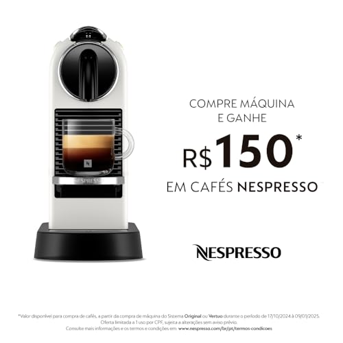 Nespresso Cafeteira CitiZ Branca 110V