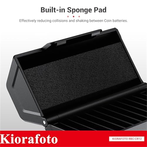 2 x Pack CR2032 CR2025 CR2016 Batteriefachhalterung, 2024 Neue Upgrade-Knopfzellenbatteriefachorganisation für 24 CR2032/CR2025/CR2016 Knopfzellenbatterien, die in Standard-D-Batterieschlitze passen
