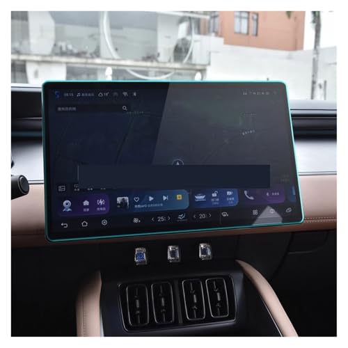 Verre trempé pour BYD Song L 2023 2024 protection écran tactile GPS 15,6 pouces