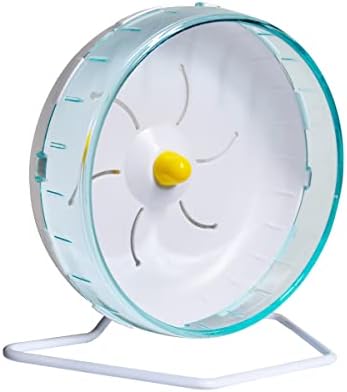 Aucks Silent Hamster Exercise Wheels 6.9 inch Stand Silent Spinner for Hamster Gerbils, Mice，Other Small Animals