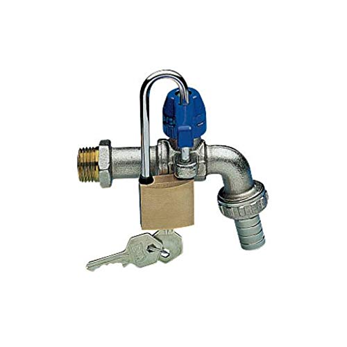 Rubinetto A Sfera Con Portagomma E Lucchetto 1/2" Mod. Eko Enolgas