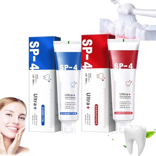 2 x Sp-6 Toothpaste Sp-6 Ultra Whitening Toothpaste Teeth Whitening Toothpaste Sp-6 Ultra Whitening Sp-6 Probiotic Whitening Toothpaste Sp-6 Probiotic Whitening Toothpaste Sp-6 Probiotic Toothpaste