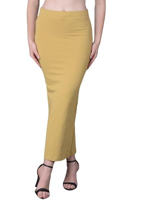 Comfort Lady Women Cotton Blend Saree Shapewear/Saree Shapers Underskirt/Saree Petticoat