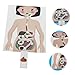Imagen de FRCOLOR 2 Juegos Modelo DIY Sistema Digestivo Humano Juguete Educativo para Kit de Órganos Humanos para Explorar y Aprender Anatomía