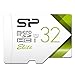 Silicon Power-32GB High Speed MicroSD Card with Adapter Compatible with Surveillance Camera Wyze, YI, Wansview, TENVIS
