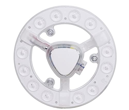 Plafoniera LED Circolare 53W, 27 Cm, CCT Regolabile 3000K/4000K/6500K, Sostituisce Neon T9, Magnetica