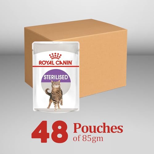 Image of Royal Canin Sterilized Wet Cat Food 85 G (Pack of 48)