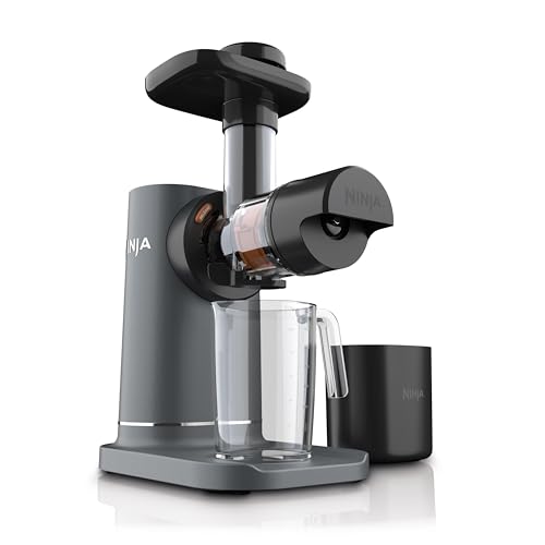 Ninja Cold Press Juicer, NeverClog Powerful Compact Slow Juicer with Total Pulp Control, XL Pulp Container and Juice Jug, Easy to Clean, JC151C (Canadian Version) by Ninja - Used condition - CA$141.53