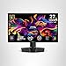 msi MAG 271QP QD-OLED X24 27-inch 2560 x 1440 (QHD) Gaming Monitor, 240Hz, Adaptive-Sync, HDMI, DisplayPort, VESA Mountable, Tilt, Height Adjustable, Speaker, 0.03ms, Black
