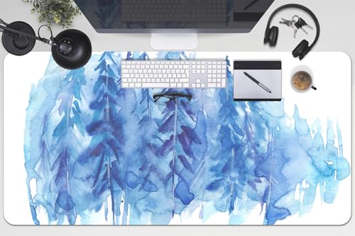 Sous-main de bureau 100x50 cm lavable pour protéger votre table
