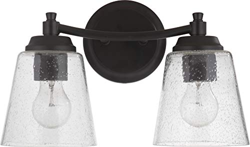 Image of Craftmade Tyler 2 Light Vanity Flat Black