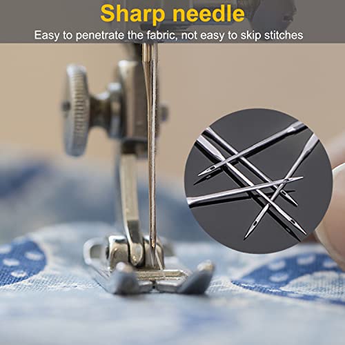 110/16 (16/100) Sewing Machine Needles, 20 Pcs Sewing Machine Neeles, Universal Sewing Machine Needle For Singer, Brother, Janome, Varmax #TOP3