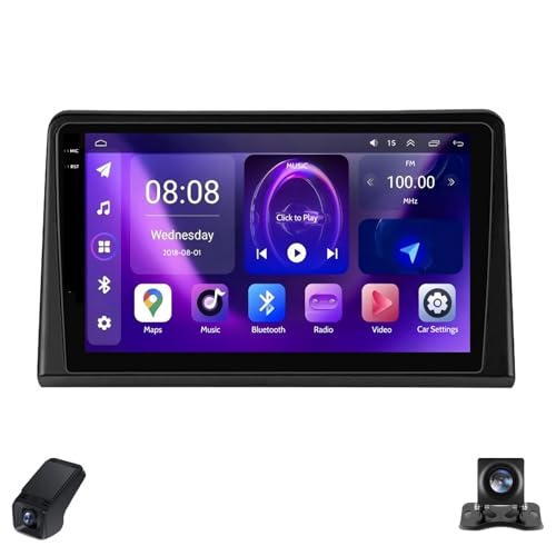 Autoradio Double DIN 2K Hyundai Sonata 2017-2019 Android Auto GPS Bluetooth 5.0
