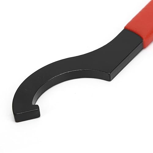 Miniatura 6 de Llave helicoidal, llave de tuerca, llave de choque en forma de C, llave de gancho de acero de alto carbono, herramientas de tubo amortiguador para