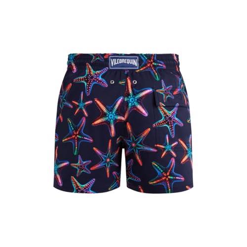 Men's Stretch Short Swim Shorts Disco Stars2