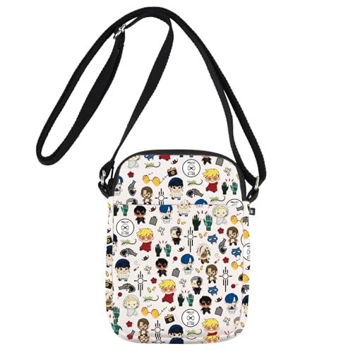 JNIAP Manga Crossbody Bag Manga Lover Gift Vashwood Gifts Gun And Cross Shoulder Bag