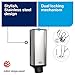 Tork Foam Skincare Manual Dispenser for Foam Soap and Hand Sanitizer 466000 - Economical, S4 Dispenser System, Color Stainless Steel (Pack of 1)